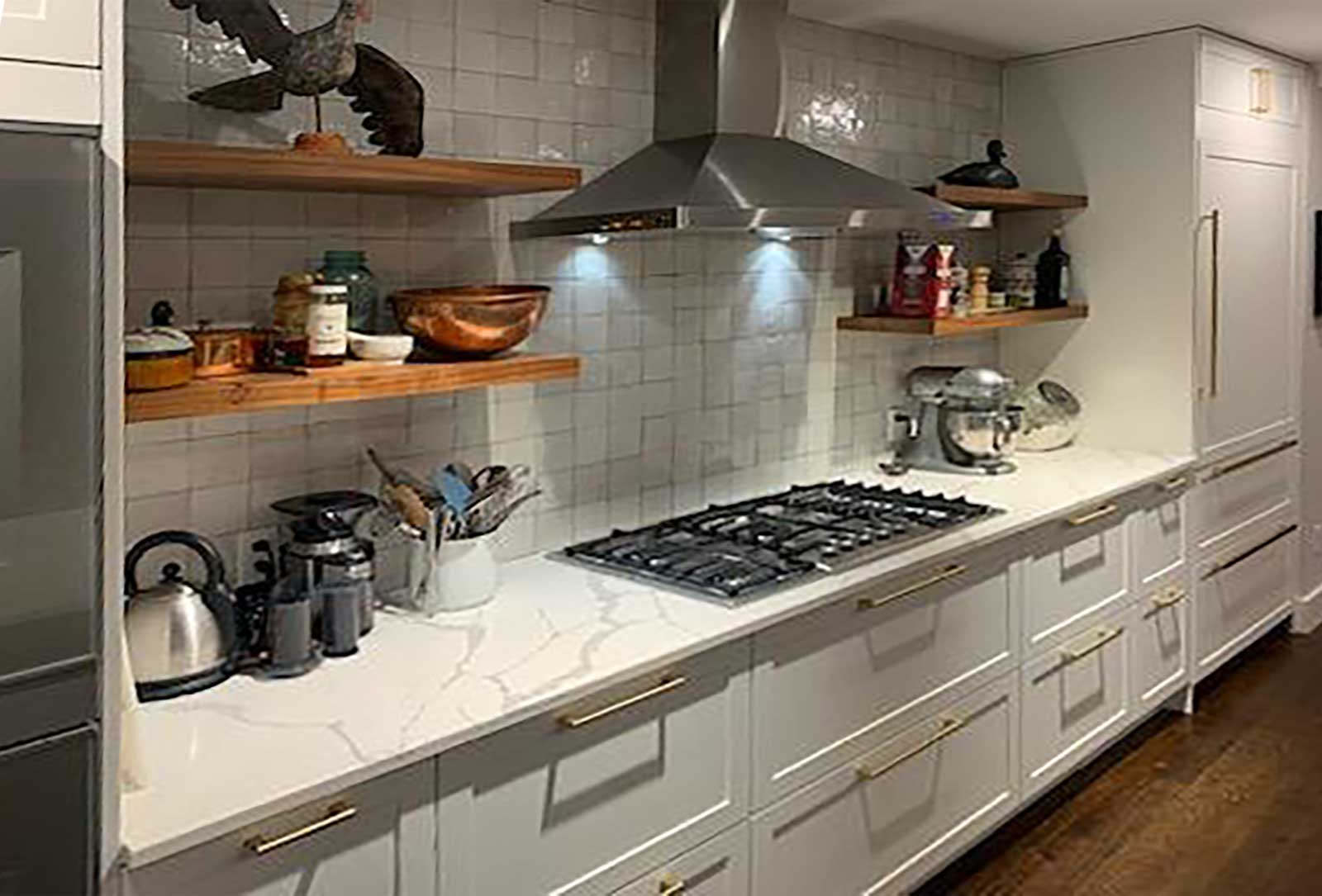 A Connecticut Kitchen Upgrade Designed with IKEA and Semihandmade Doors