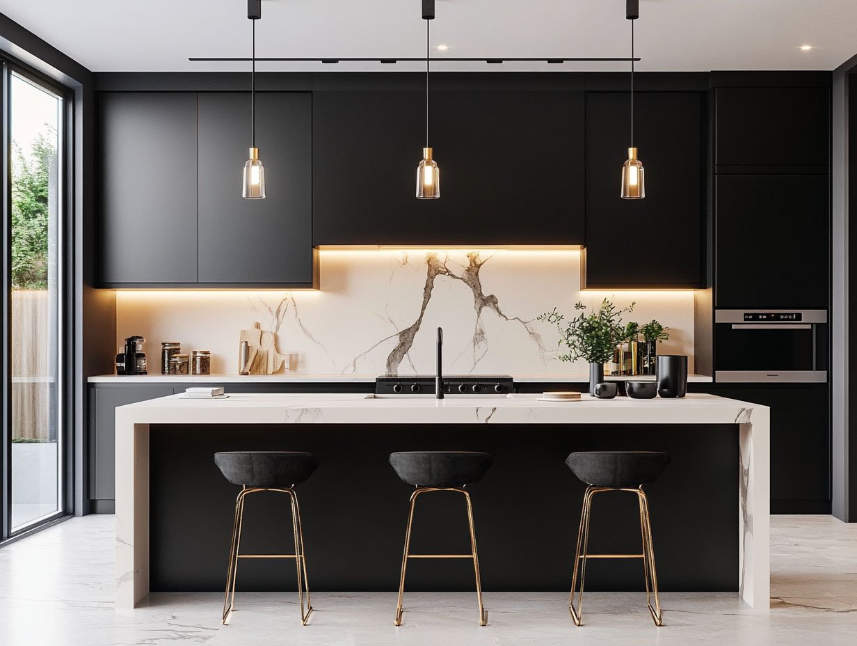 Think Modern Means Cold? These 15 Kitchens Balance Warmth & Style